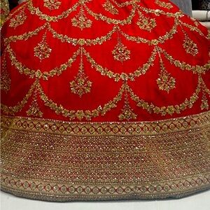 Gorgeous Sayasachi inspired lengha. Indian wedding dress